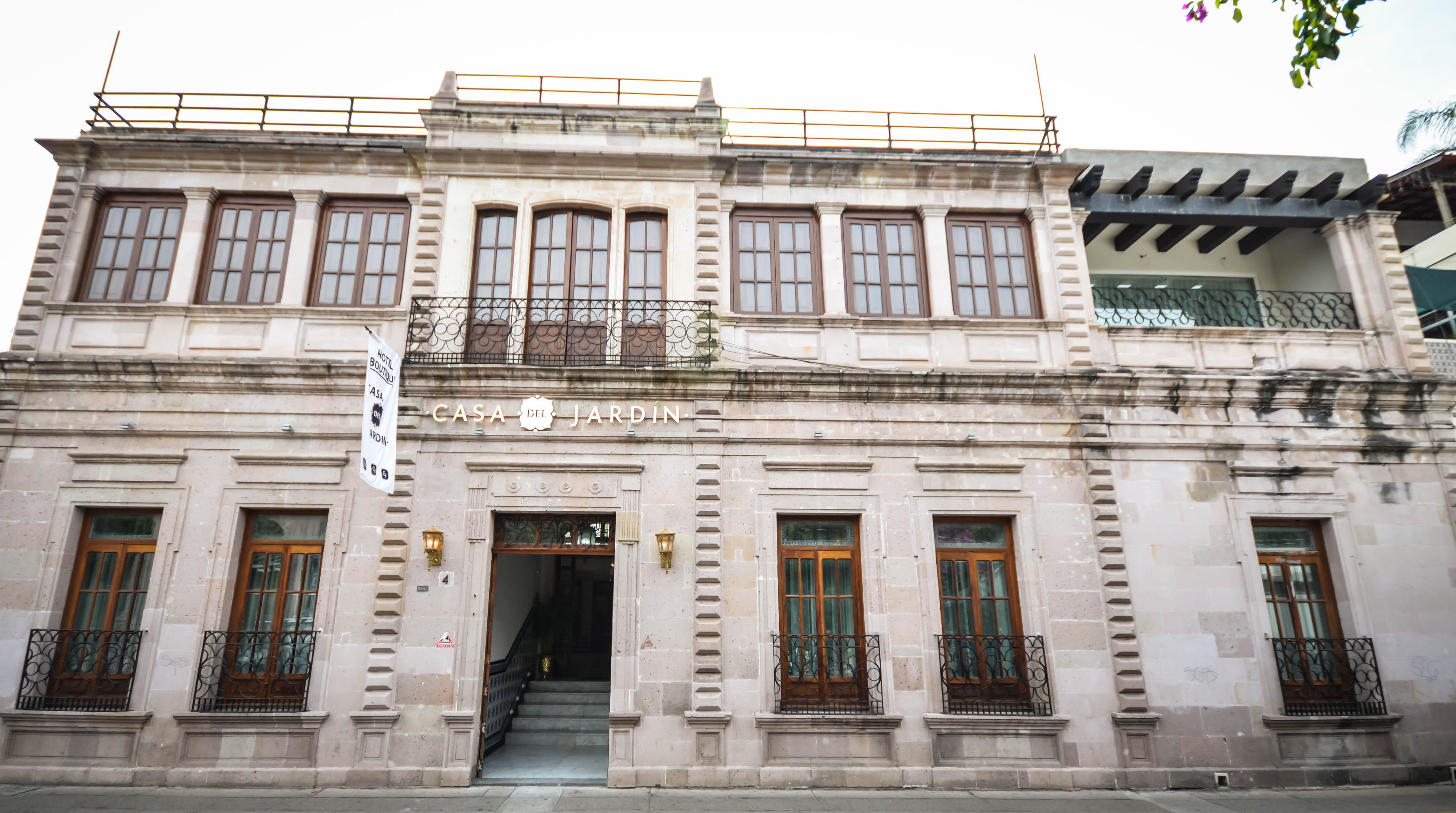 Hotel Boutique Casa Del Jardin אגואסקליינטס מראה חיצוני תמונה